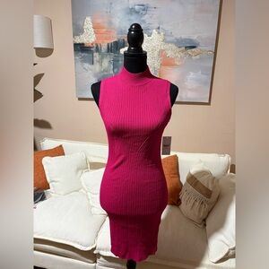 Guess Pink Sleeveless Dress